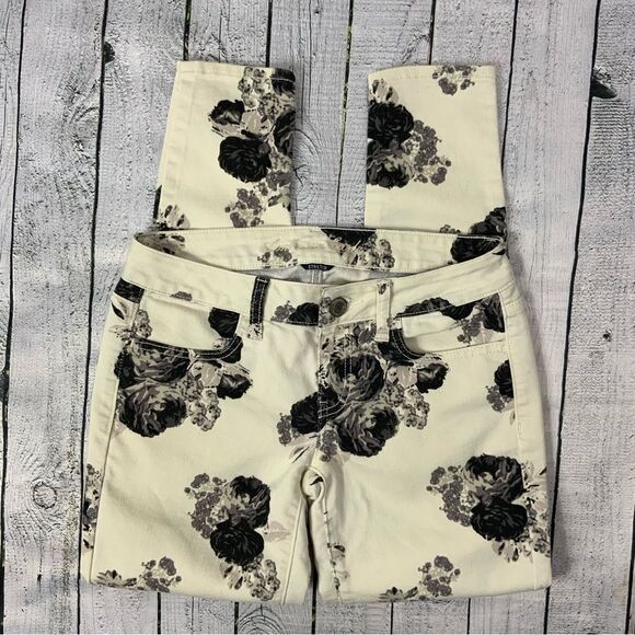 AMERICAN EAGLE Floral skinny jeans - Picture 1 of 7